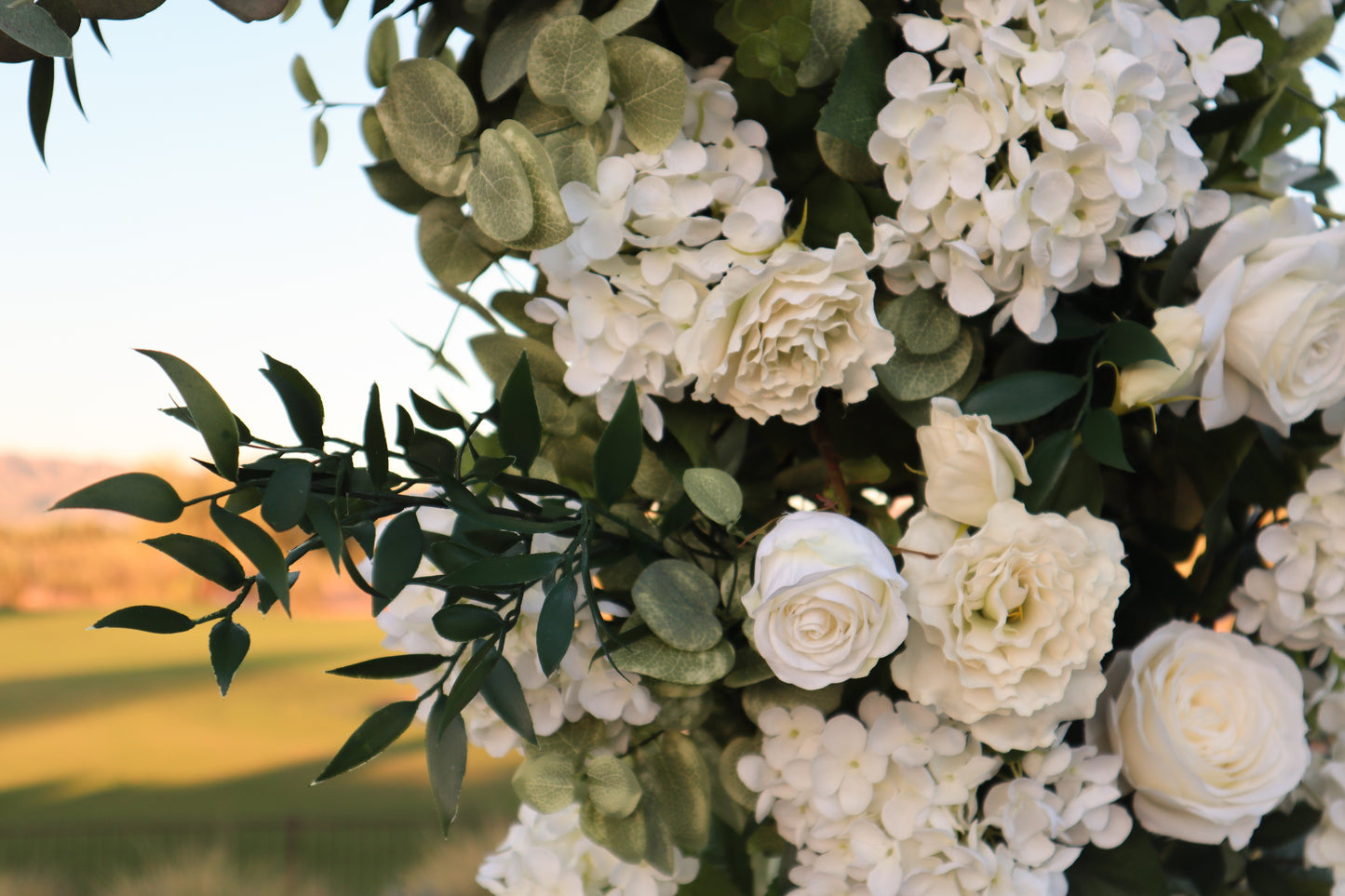 The  Georgiana Floral Pillars