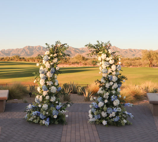 The Arden Floral Pillars