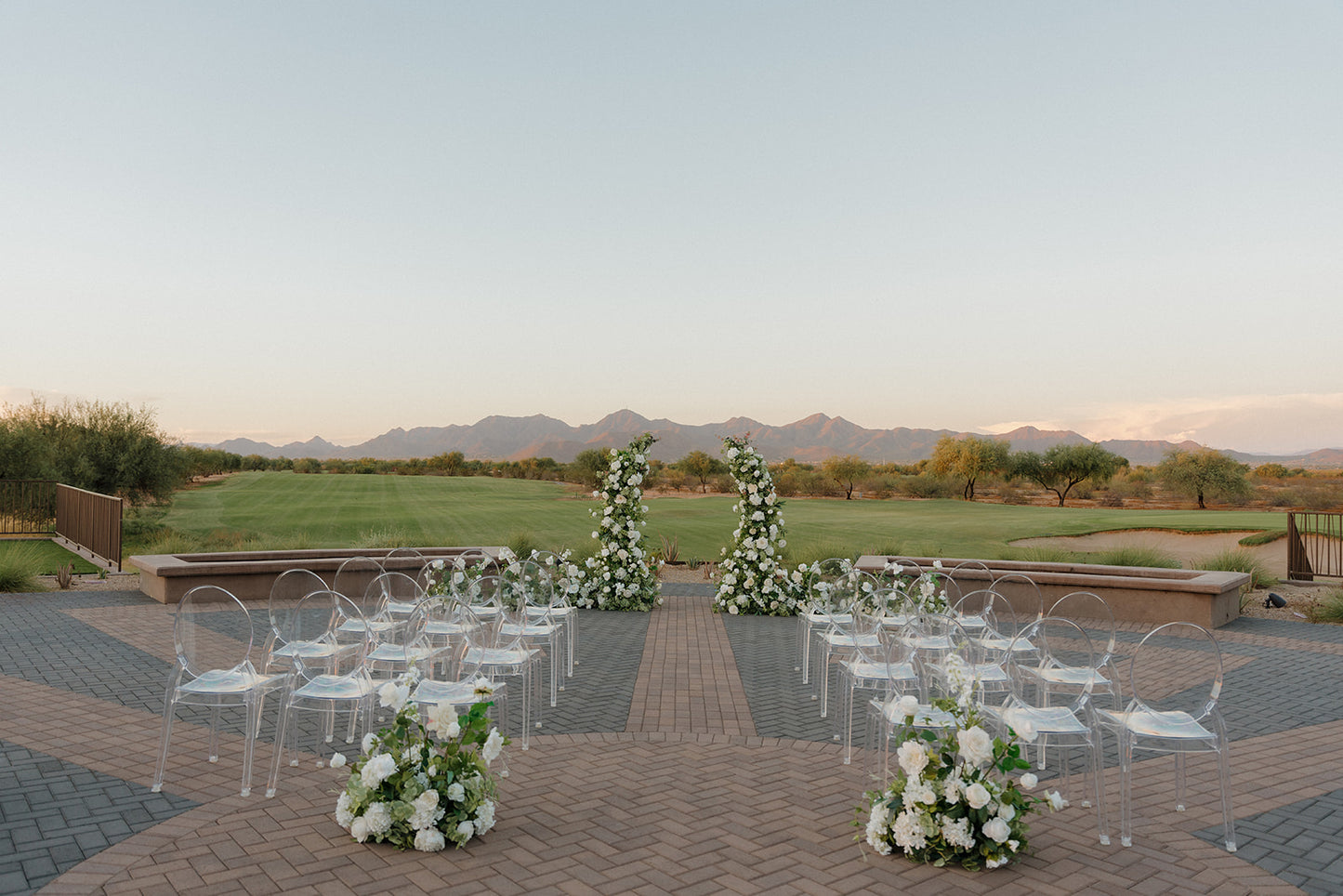 The  Georgiana Floral Pillars