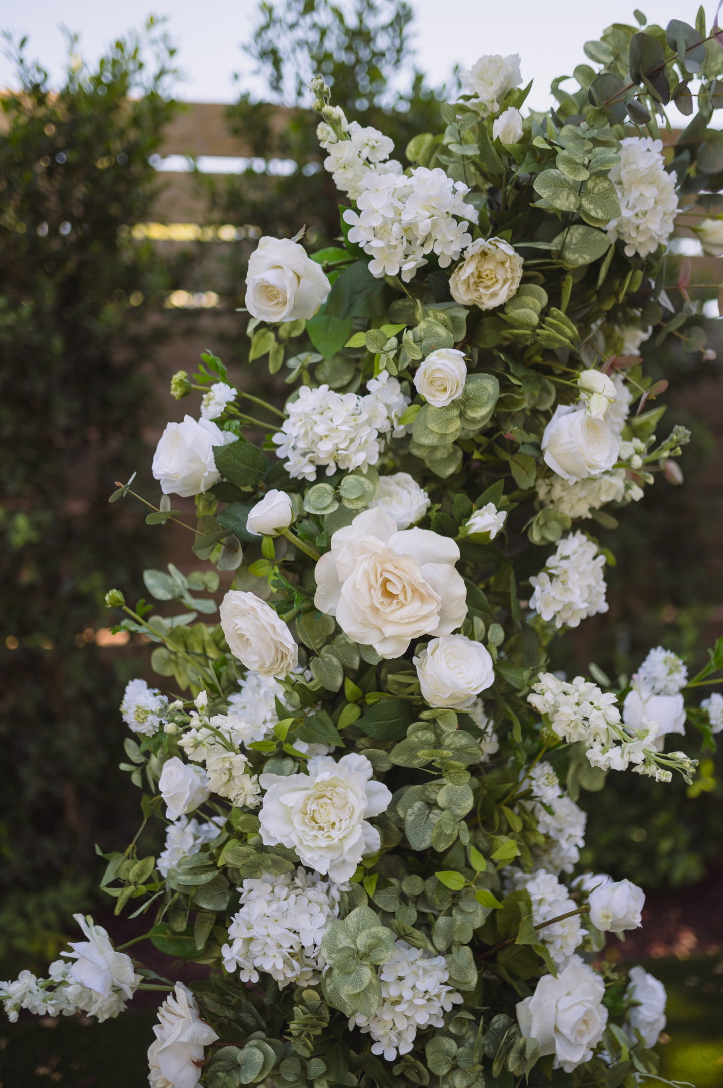 The  Georgiana Floral Pillars